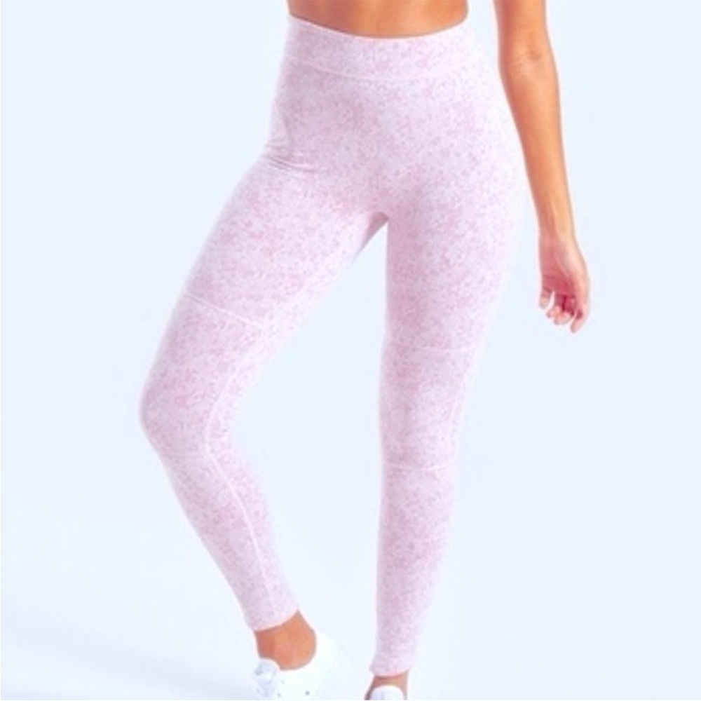 Gymshark she’s Pink Patterned Leggings